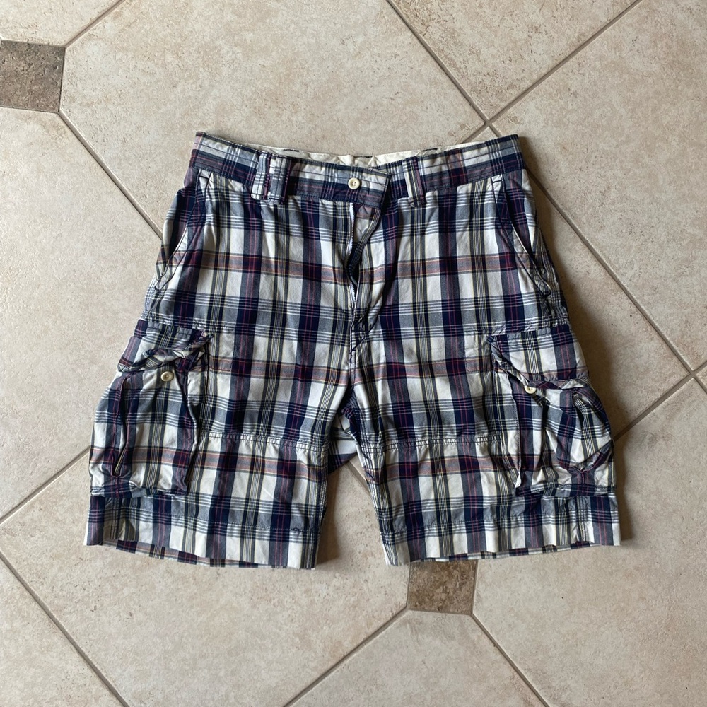 Polo Ralph Lauren Multicolor Plaid Cargo Shorts